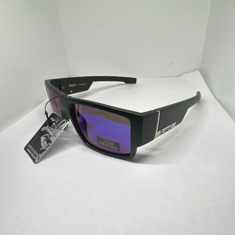 Locs Mirrored Wraparound Sunglasses | UV Protection | New with Tags